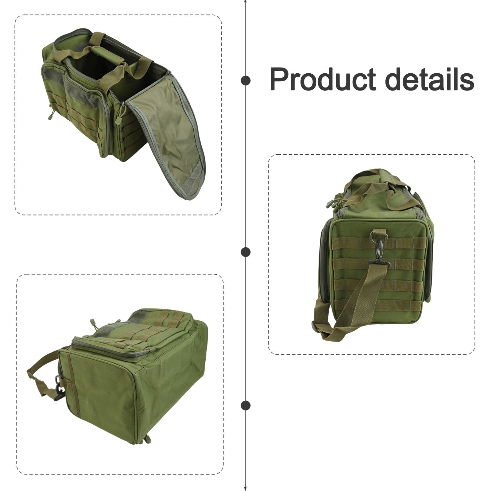 Sportact Fishing Accessories,Fishing Equipment,BE square box multi-functional lure bag or Fishing or Hip Pack or Shoulder Carry