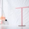 thumbnail image 6 of ZEN Pink Bathroom Hand Towel Holder Stand，T-Shape Hand Towel Holder Stand SUS304 Stainless Steel for Bathroom，Kitchen or Vanity Countertop, 6 of 13