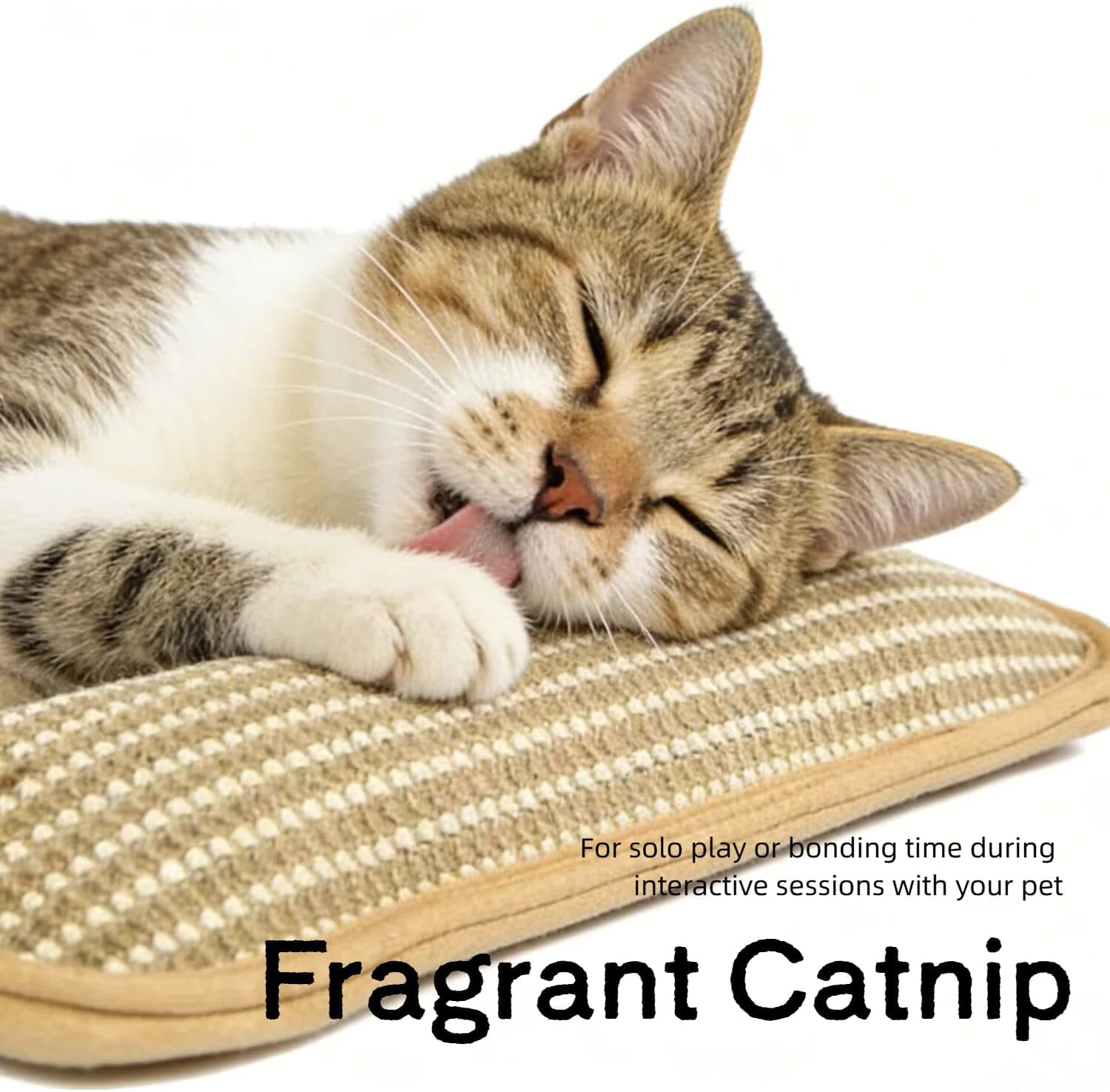 2026 New Interactive Catnip Toy for Indoor Cats - Catnip Pillow Kicker & Scratching Chew Toy, Fun Interactive Play to Relieve Cat Boredom(XX-Large*2)