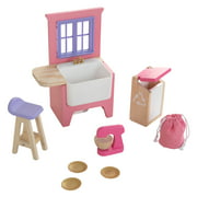 KidKraft Dollhouse Accessory Pack: Kitchen Upgrade Doll Furniture Set