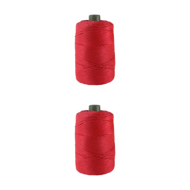 Matsuzay Hilo Transpirable Para Proyectos De Bricolaje Amplia Aplicación Y Textura Hilo De Ganchillo Cuerda De Hielo 11 Rojo 11 rojo 2Conjunto
