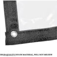 thumbnail image 3 of Perforated Waterproof Tarpaulin, Transparent, Foldable, 3 of 3