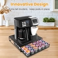 thumbnail image 5 of Carestrong K-Cup Holder Drawer for 36 Coffee Pods Storage, Black, 5 of 7