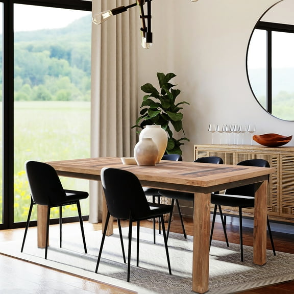 Recycled Teak Wood Tuscany Dining Table, 71 inch