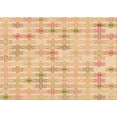 thumbnail image 1 of Ahgly Company Indoor Rectangle Patterned Golden Blonde Gold Area Rugs, 7' x 9', 1 of 6