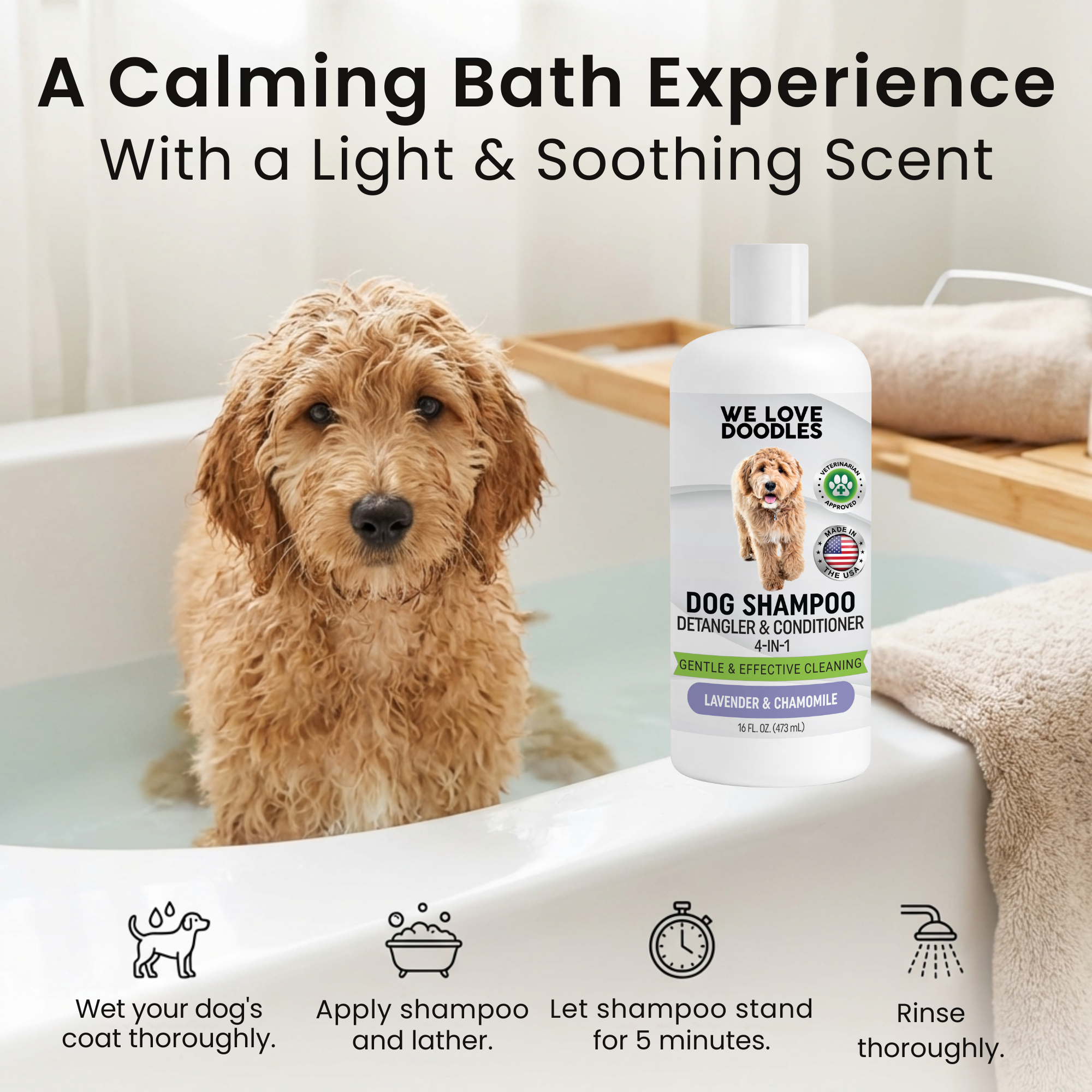 We Love Doodles 4-in-1 Organic Dog Shampoo photo 8