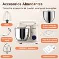 thumbnail image 4 of Batidora De Pedestal 3 En 1 Cebory, 6,5 QT Mezclador De Alimentos De 10 Velocidades, 4 of 6