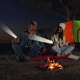 thumbnail image 4 of 2pcs hand-crank flashlight, solar flashlight, emergency flashlight, mini flashlight, 4 of 5