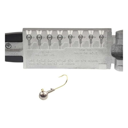 Do It Mold Round Head Jig Sz: 1/16, 1/8 OZ