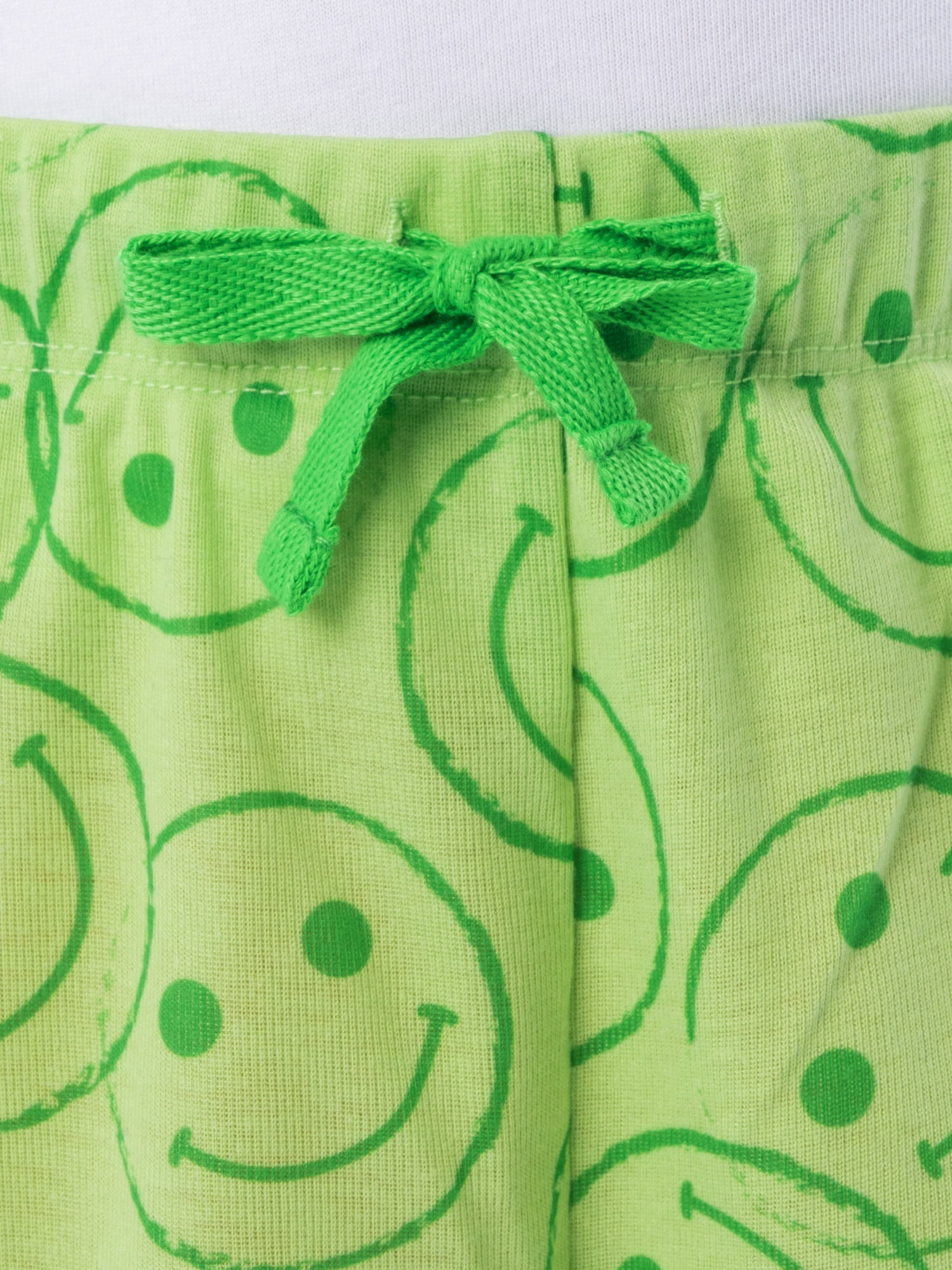 Fruit of the Loom Energize Girl's Lose Fit Short Sleeve Top & Short Pajama Sleep Set, Sizes 4/5-14/16