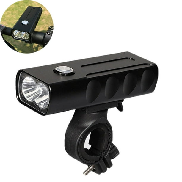 Linterna Solar Recargable Para Bicicleta Y Senderismo - Luz LED Portátil Para Camping, Paseos Y Emergencias