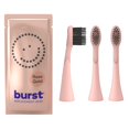 thumbnail image 1 of Cabezales de repuesto para cepillos de dientes Burst Sonic Rose Gold, paquete de 3, 1 of 8