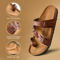thumbnail image 5 of Aerothotic Seraph Comfortable Cork Footbed Womens Slide Sandals, 5 of 6
