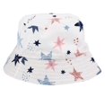 thumbnail image 1 of Here's a refined and professional product description based on your input:\n\n \n\n**1pc Pentagram Sun Protection Hat – Stylish Bucket Hat with Wide, 1 of 3