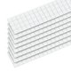 thumbnail image 1 of Uxcell 8 Pack 10 x 10mm Disco Tiles, Azulejos de mosaico de espejo de vidrio autoadhesivos plateados, 1 of 6