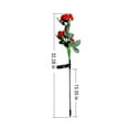 thumbnail image 3 of Latrodar Clearance Solar Garden Lights - Solar Outdoor Lights with Beautiful & Realistic Rose Flowers - 7 Color Changing Solar Lights Outdoor, for Yard Garden Decoratio Flash Deals, 3 of 7