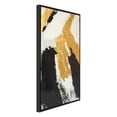thumbnail image 2 of Cuadro decorativo Ecléctico Abstract Golden & Black 156cm x 96cm, 2 of 4