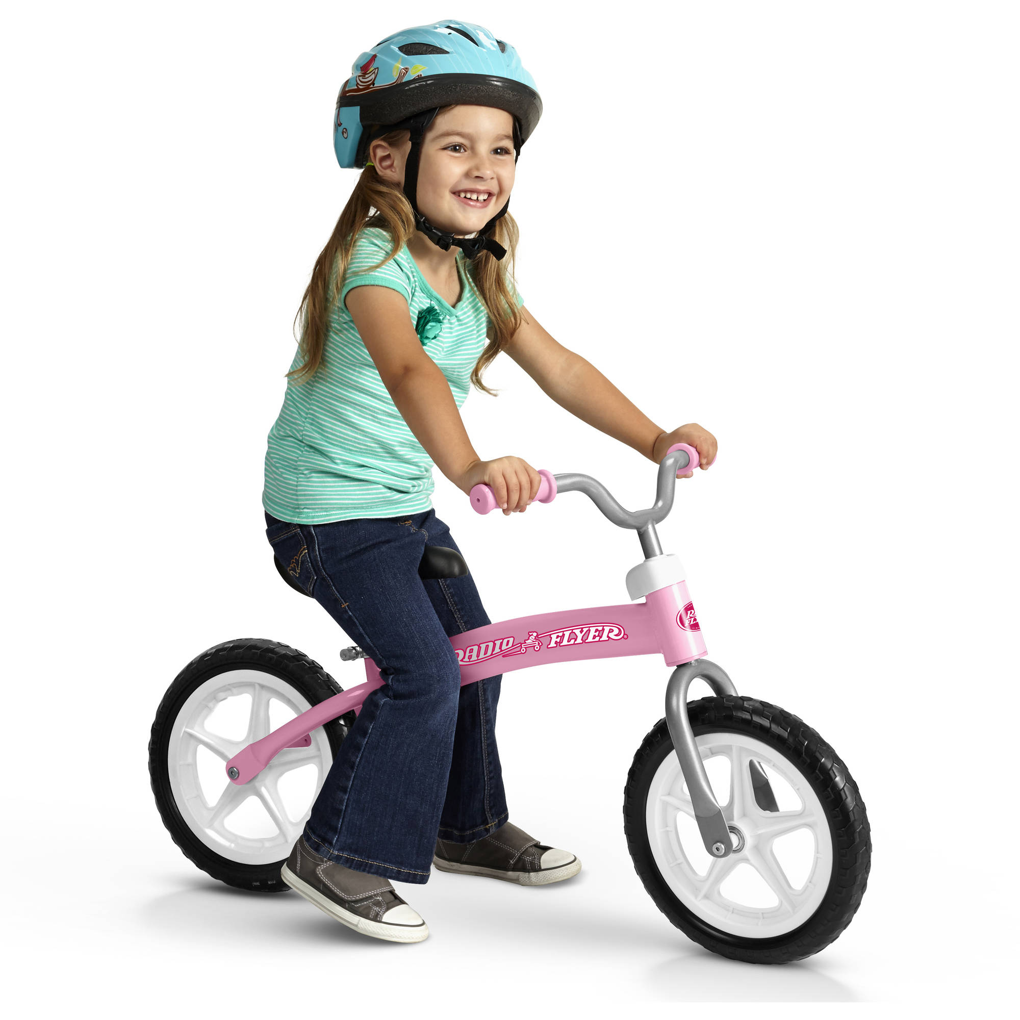 Radio Flyer, Glide & Go Balance Bike, 11" Wheels, Pink - image 4 of 6