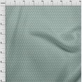thumbnail image 4 of oneOone Cotton Jersey Teal Green Fabric Geometric Sewing Material Print Fabric By The Yard 58 Inch Wide, 4 of 4