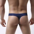thumbnail image 6 of Mens Underwear Men's Thong Underwear Seamless Low-Rise Quick-Drying Ice Silk Underwear, 6 of 7