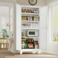 thumbnail image 2 of Armoire de Rangement Alimentaire en Métal Autoportante Ero avec 4 Tablettes Ajustables, 2 of 6