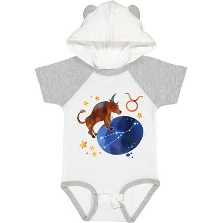 

Inktastic Taurus Constellation Zodiac Sign Illustration Gift Baby Boy or Baby Girl Bodysuit