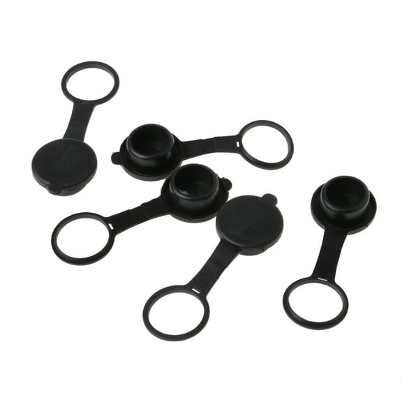 MANNYA 5Pcs Car Cigarette Lighter Socket Cover Lid for Shell Vehicle Power Outlet Cover