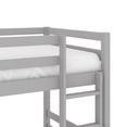 thumbnail image 3 of Campbell Wood Twin over Twin Convertible Bunk Bed, Gray, 3 of 13