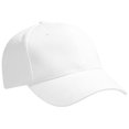 thumbnail image 1 of Beechfield - Gorra/Visera Unisex Modelo Pro-Style - Verano/Piscina - 100% algodón grueso de primera  (Paquete de 2) (Blanco), 1 of 3