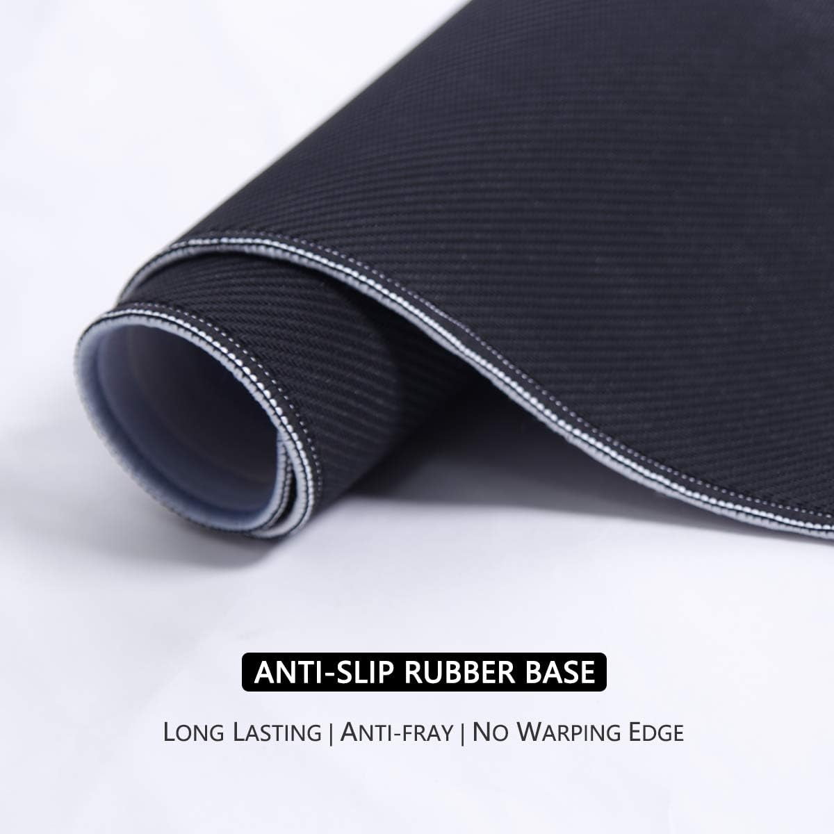 Extended Gaming Mouse Pad Large Desk Mat XXL 35.4x15.7in Mouse Pad Non-Slip Rubber Base Keyboard Pad Waterproof Desktop Mat for Laptop Computer Work Game Home Office-Forest