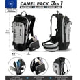 thumbnail image 3 of Mochila de hidratación FREEMOVE de 2 litros con bolsa térmica, 3 of 9