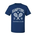 thumbnail image 2 of Wild Bobby Hamptons Tennis Club Est 1986 Sports Men's T-Shirt, Royal, Large, 2 of 6