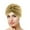 A-Gold334, variant on Hats Womens Front Center Twist Wrinkle Elastic Monochrome Knot Pleated Multiple Color Cap Vacation Work Party Hat