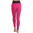 thumbnail image 2 of ToBeInStyle Women's Two Toned Active Yoga Pants - Fuchsia - One Size, 2 of 5