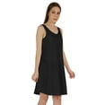 thumbnail image 3 of Inkmeso Basic Tank Dress For Women Short Midi Dress Casual Summer Sleeveless Loose Fit Tunic Dress, 3 of 7