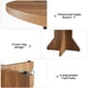 thumbnail image 5 of Yeshouse Mesa de comedor redonda para 4-6 personas - Mesa de comedor circular de 120 cm con base de pedestal resistente, ideal para espacios pequeños, ideal para sala de estar, cocina y apartamento, 5 of 7