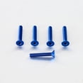 thumbnail image 2 of Aluminum Countersunk Bolt M5x(0.80mm)x30mm Pack x5, 2 of 6