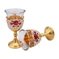 thumbnail image 1 of DOLITY 2 Pcs Gobelet Portable Mini pour Voyage Célébrations à la Maison Fleur Rouge, 1 of 9