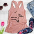thumbnail image 2 of Hey Gull Friend Tank Top, Ladies Racerback Tank Top, Seagull Tank, Beach Tank, Animal Pun Tank, Desert Pink, XX-Large, 2 of 3
