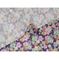 thumbnail image 5 of oneOone Rayon Dark Purple Fabric Florals Craft Projects Decor Fabric Printed By The Yard 56 Inch Wide-0DW, 5 of 5