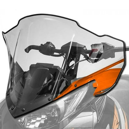 Arctic Cat Windshield - Arctic Cat New OEM Mid Clear Tinted Windshield Orange ZR XF M PTA BC, 7639-690