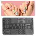 thumbnail image 3 of Unique Bargains 1 Pc Colorful Nail Art Stamp XY-Z19 Silver Tone, 3 of 5