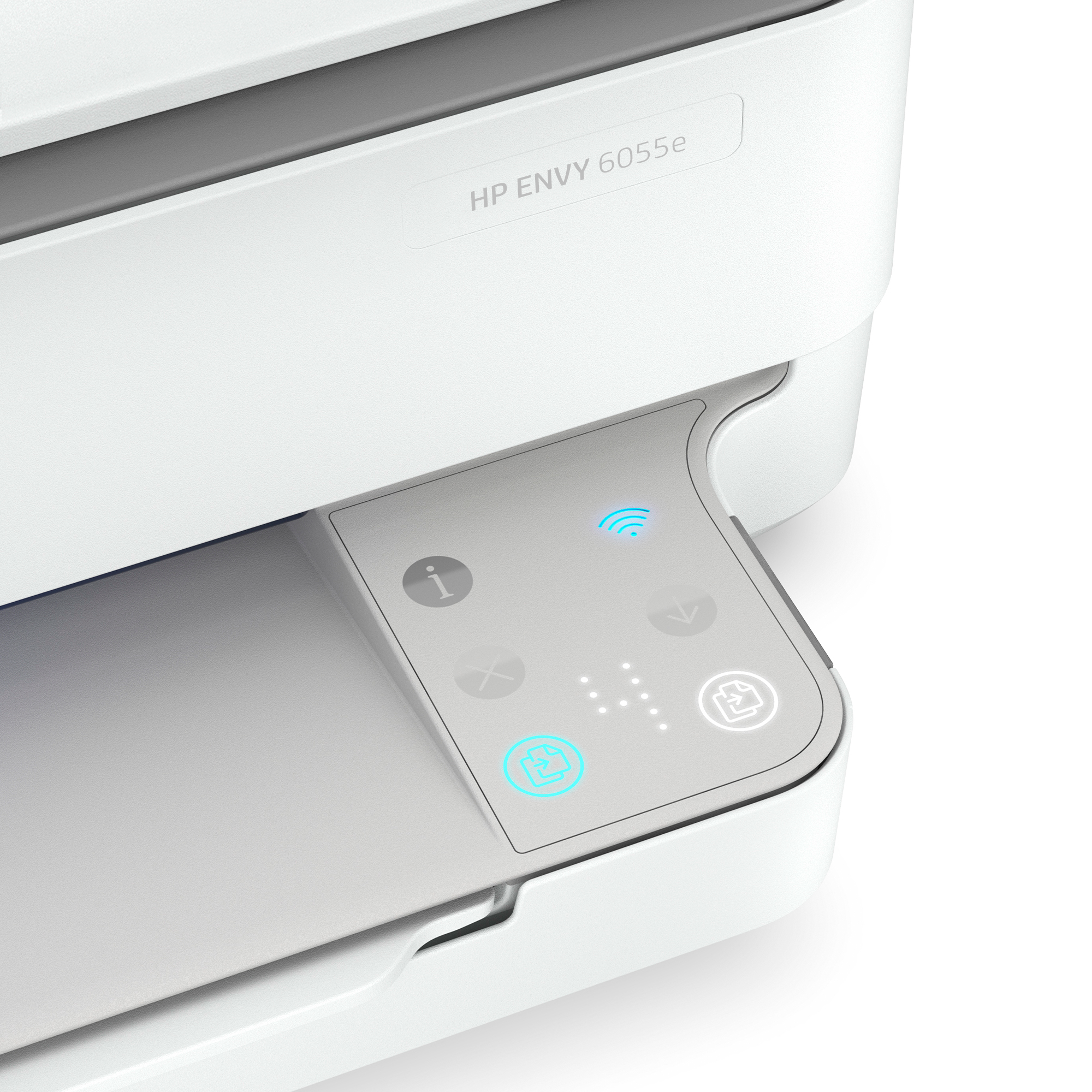 HP ENVY 6055e All-in-One Wireless Color Inkjet Printer -  3 Months Free Instant Ink with HP+ - image 7 of 19