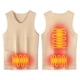 thumbnail image 1 of Camiseta sin mangas de cuello redondo para hombre, lisa, de verano, a la moda, cálida, lisa, de cuello redondo, de alta elasticidad, ajustada, de poliéster., 1 of 8
