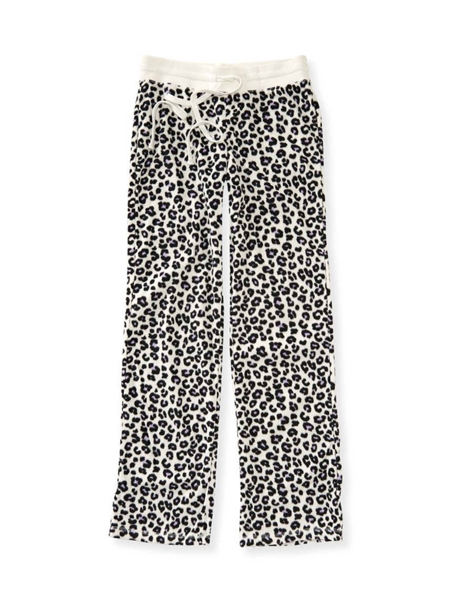 Aeropostale Womens Leopard Pajama Lounge Pants