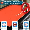 thumbnail image 5 of 22" Silicone Mat for Blackstone Griddle Top, 100% Silicone Protective Mat Cover for Blackstone, Heavy Duty/Non Stick/Reusable Food-grade Silicone Grill Mat Protect Your Griddle from Dirt & Rust, 5 of 7