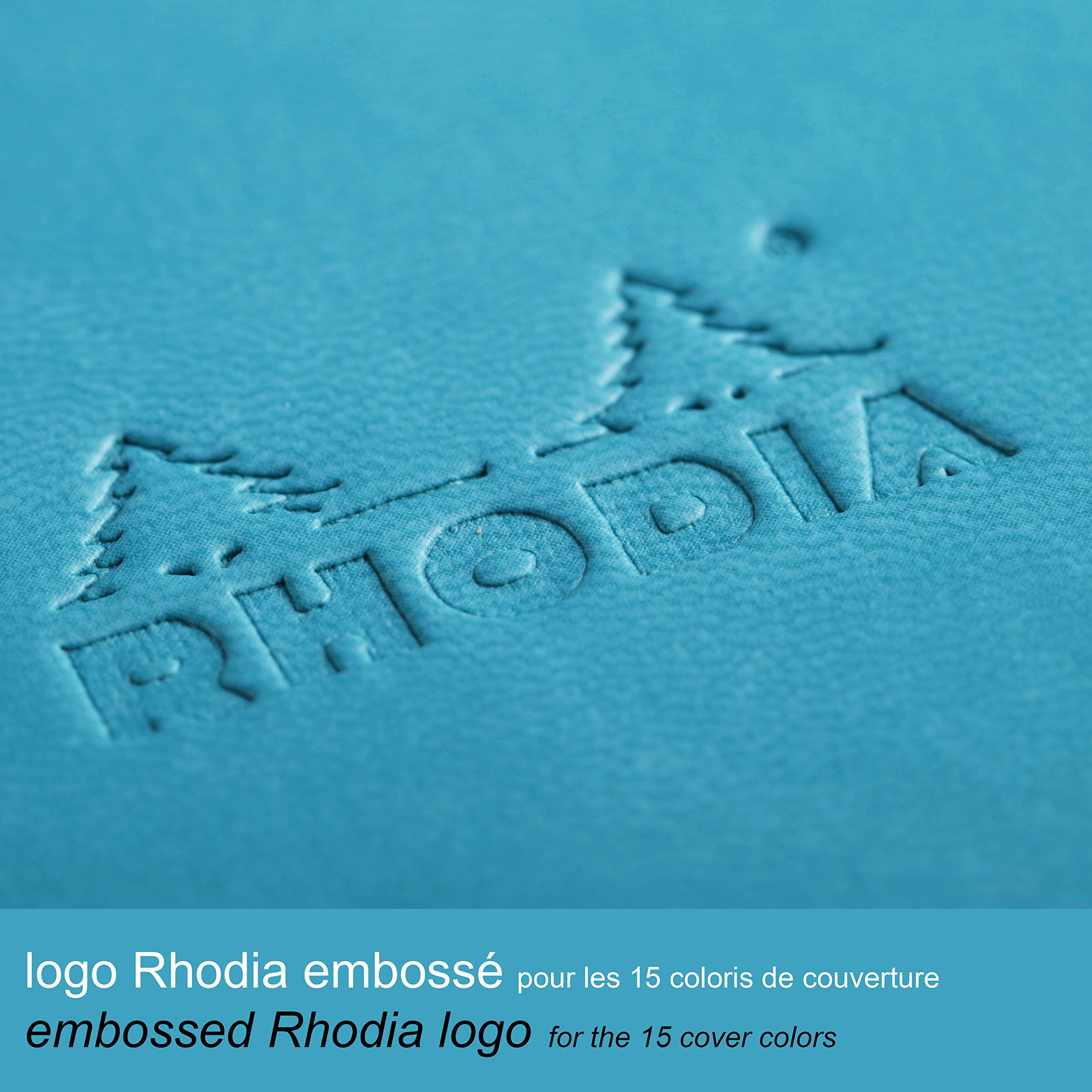 Rhodiarama Hardcover Notebook - Turquoise, A5