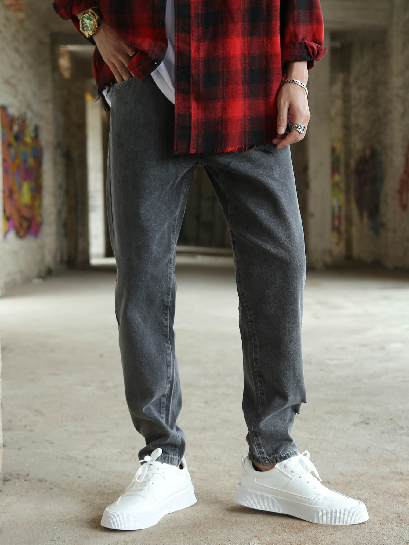 Men Slant Pocket Jeans 2022 - Walmart.com