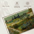 thumbnail image 6 of Elephant Stock Garden At Arles Wall Art - Horizontal Canvas Wall Art - Living Room Wall Decor - Nature Canvas - Green And Red Decor By Vincent Van Gogh - 51" x 34", 6 of 8