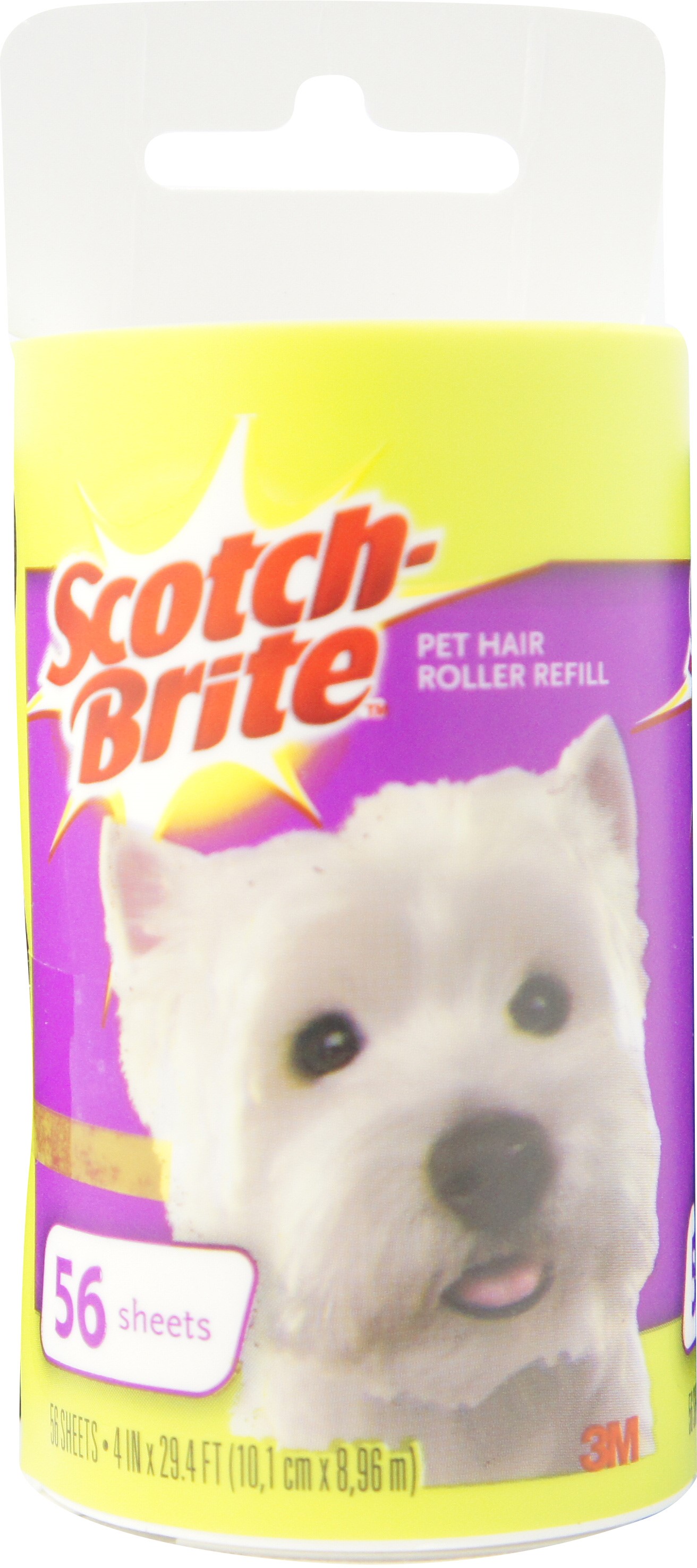 ScotchBrite Pet Hair Roller Refill 1 ea (Pack of 6)